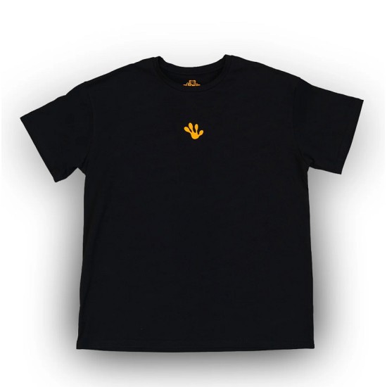 
                                        Unisex Oversized тениска - Black/Orange - Frog