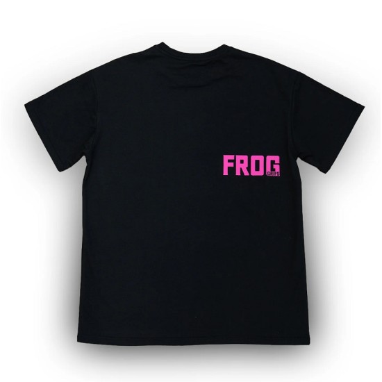 
                                        Unisex Oversized тениска - Black/Pink - Frog