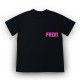 
                                        Unisex Oversized тениска - Black/Pink - Frog