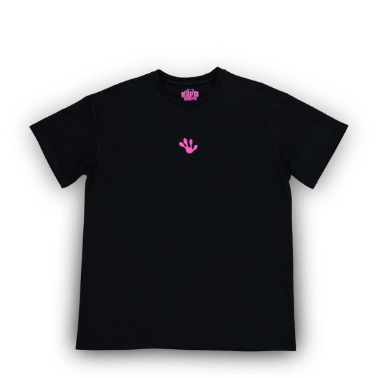 
                                        Unisex Oversized тениска - Black/Pink - Frog
