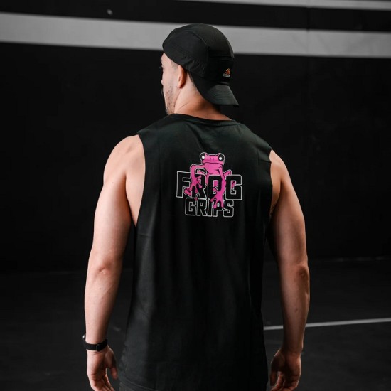 
                                        Потник Unisex Muscle Tee – Frog-Pink