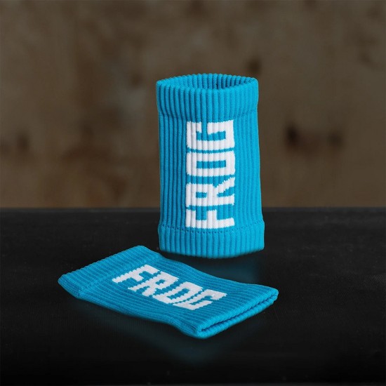 
                                        Дълги спортни накитници Frog Sweatbands V2-Blue
