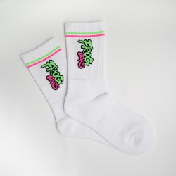 Спортни чорапи Retro Tube Socks-FROG- Бели