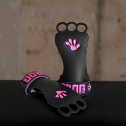 Грипове за ръце FROG ELITE GRIPS 4.0 - 3H FINGER HOLES  Розави