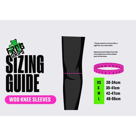 
                                        WOD Knee Sleeves - Lite  FROG- 4 mm-Purple