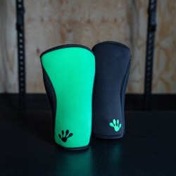Set Неопренови наколенки Reversible Knee Sleeves -FROG- Black/Green