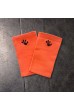 Set Наколенки WOD Knee Sleeves - Lite  - 4 mm-Orange Cross-Training