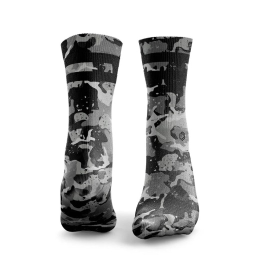 
                                        Sports Socks Metcon Socks Black & Grey-HEXXEE