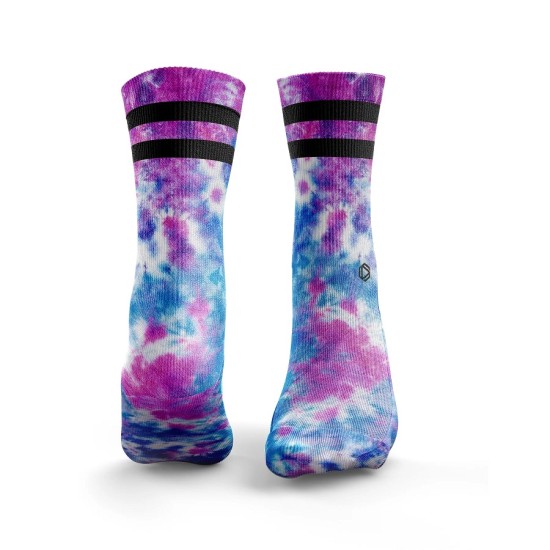 
                                        Спортни чорапи Tie Dye 2Stripe Ice Blast- HEXXEE
