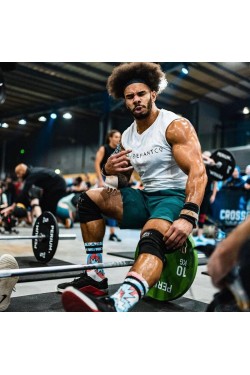 Спортни чорапи  Fresh Prince 2Stripe Red & Blue- HEXXEE 