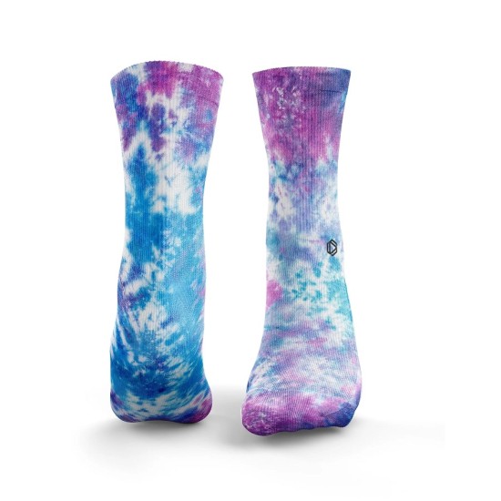 
                                        Sports socks Multi-Colour Tie Dye Socks-HEXXEE