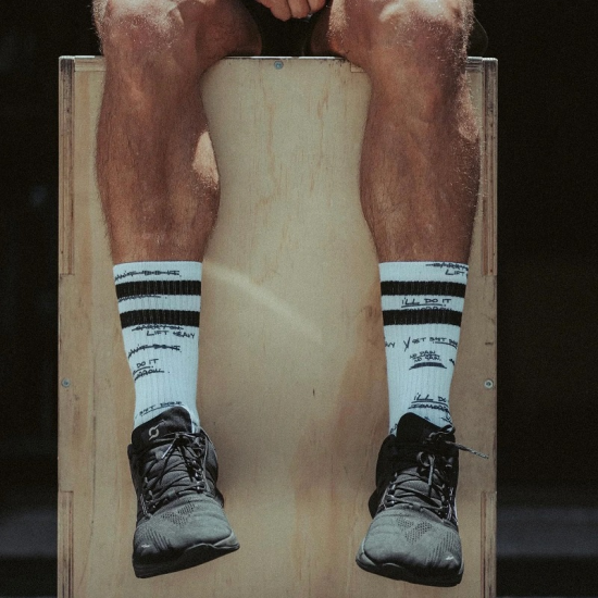 
                                        Спортни чорапи Get Sh*t Done- HEXXEE