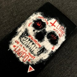 Спортни чорапи INK SKULL-Lithe