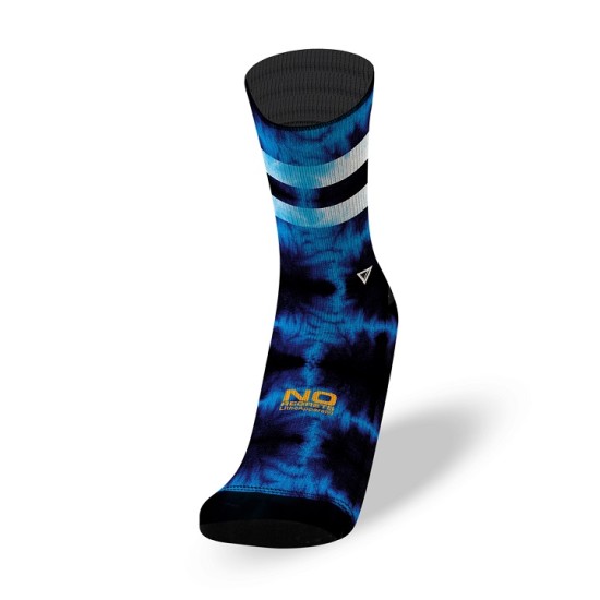 
                                        Sport socks NO REGRETS BLUE- Lithe