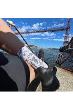 Спортни чорапи RUN OR DIE | Бели| ENDURANCE  Lithe