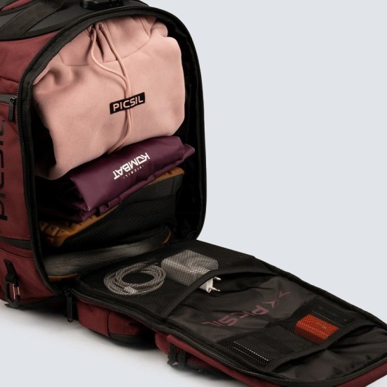 
                                        Maverick Tactical Backpack 40L 2nd Generation PicSil-Burgundy