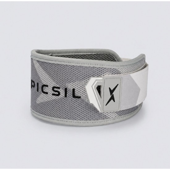 
                                        Picsil Lumbar Belt FY26 Weightlifting Belt – White