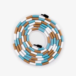 Кабел за въже Insigne- Crossover- бяло/синьо/кафяво-Picsil