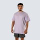 
                                        T-shirt Urban Oversize Organic Cotton-Adapt to the Journey-Lilac- Picsil