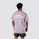 
                                        T-shirt Urban Oversize Organic Cotton-Adapt to the Journey-Lilac- Picsil