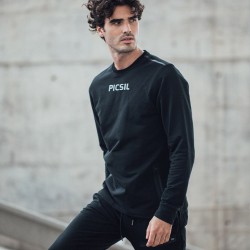 Мъжка спортна блуза Picsil -Черна