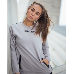 Дамска спортна блуза Picsil -Сива
