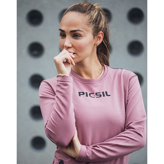 
                                        Sweatshirt Picsil Core – Pink Woman
