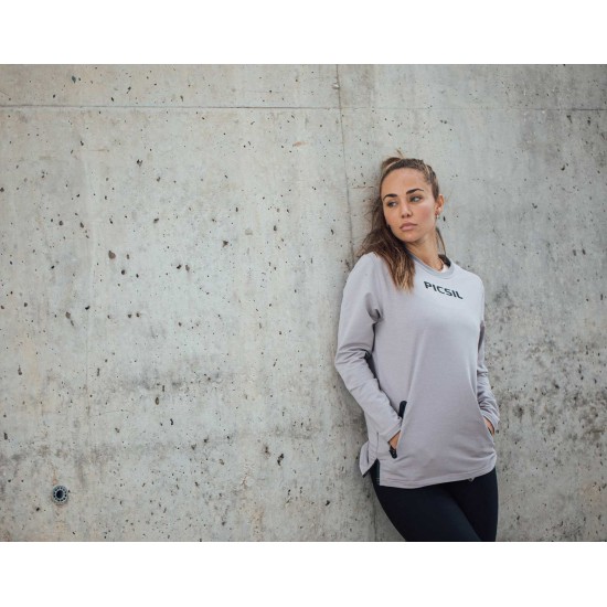 
                                        Дамска спортна блуза Picsil -Сива
