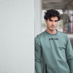 Мъжка спортна блуза Picsil -Зелена
