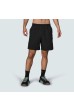 Shorts with compression mesh 2 in 1 man Premium Black -Picsil Cross-Training