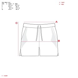 Къси панталони 2in1 Pants Men Performance SS26- Picsil- Navy