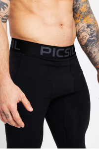 Legging Premium for men  Black PicSil