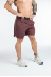 Man Premium Shorts Burgundy red Cross-Training