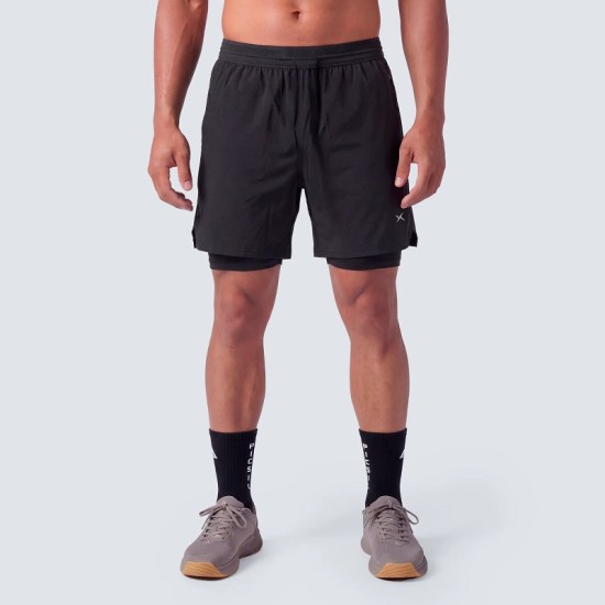 
                                        Къси панталони с клин Men's 2in1 Performance SS26 Picsil-Moonless-Picsil