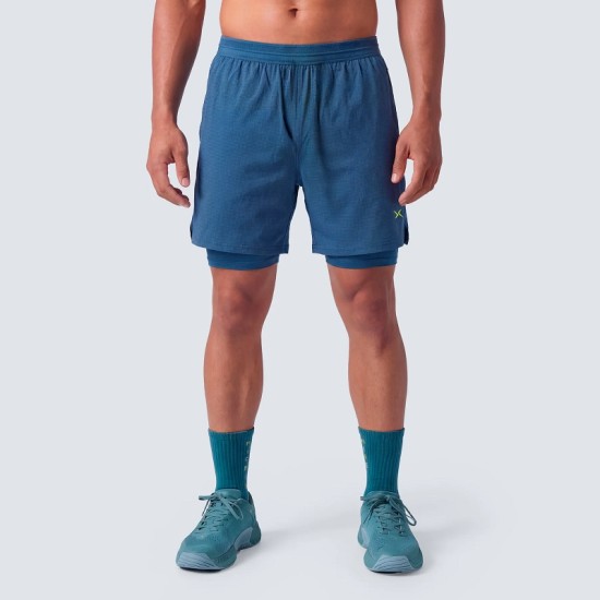 
                                        2in1 Pants Men Performance SS26- Picsil- Navy