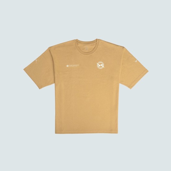 
                                        Мъжка  тениска Oversize T-Shirt Men Lifestyle AW25-Mocha-Picsil