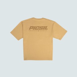 Мъжка  тениска Oversize T-Shirt Men Lifestyle AW25-Mocha-Picsil