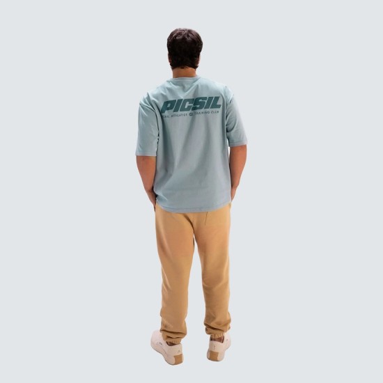 
                                        T-shirt Oversize T-Shirt Men Lifestyle AW25-Aqua-Picsil