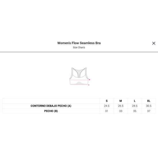 
                                        Безшевен спортен сутиен за жени Flow Seamless Bra-Черно- Picsil