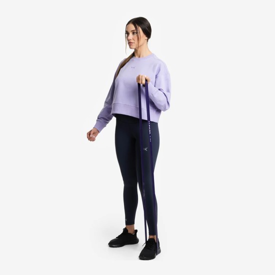 
                                        Women's Picsil Crop Jersey Sweatshirt-Lilac