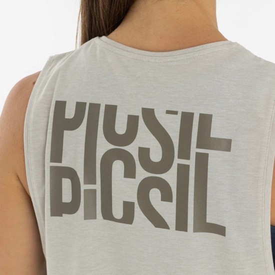 
                                        Tank T-shirt Picsil Picsil Premium Sandstone Woman
