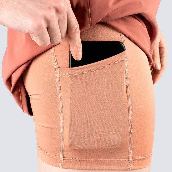 
                                        Дамски къси панталони с клин 2in1 SS25-Canyon-Picsil