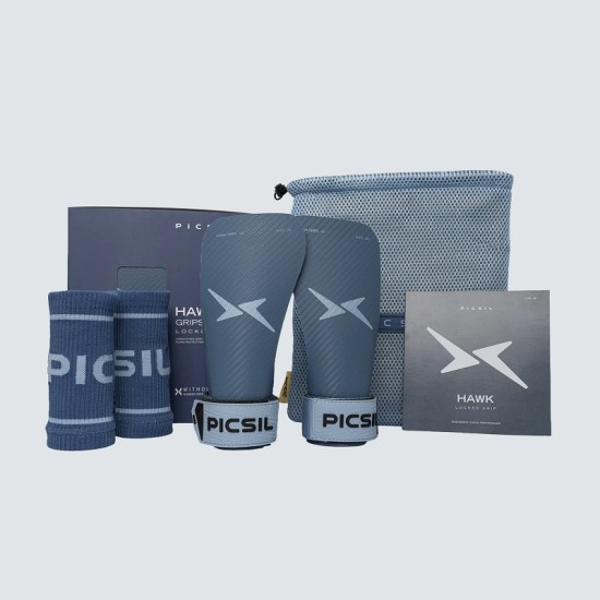 
                                        Грипове за ръце Hawk V2 No holes Indigo-No Chalk-Picsil