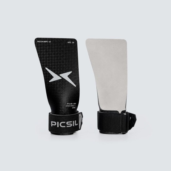 
                                        Грипове за ръце Falcon NO Holes 2.7 mm SS25-V2-Moonless-PicSil