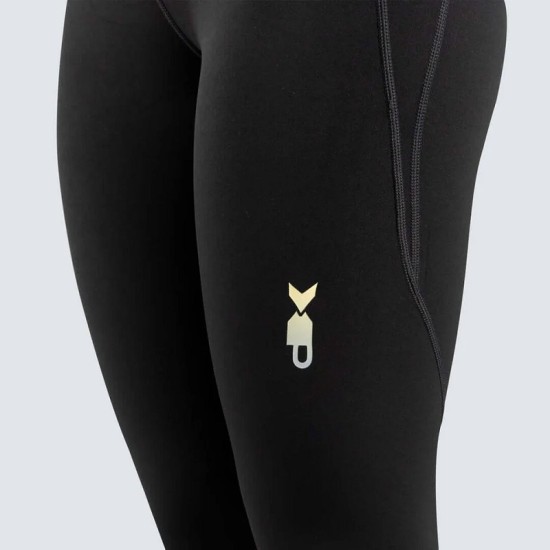 
                                        Women's Long Ankle-Length Legings -Picsil-Black