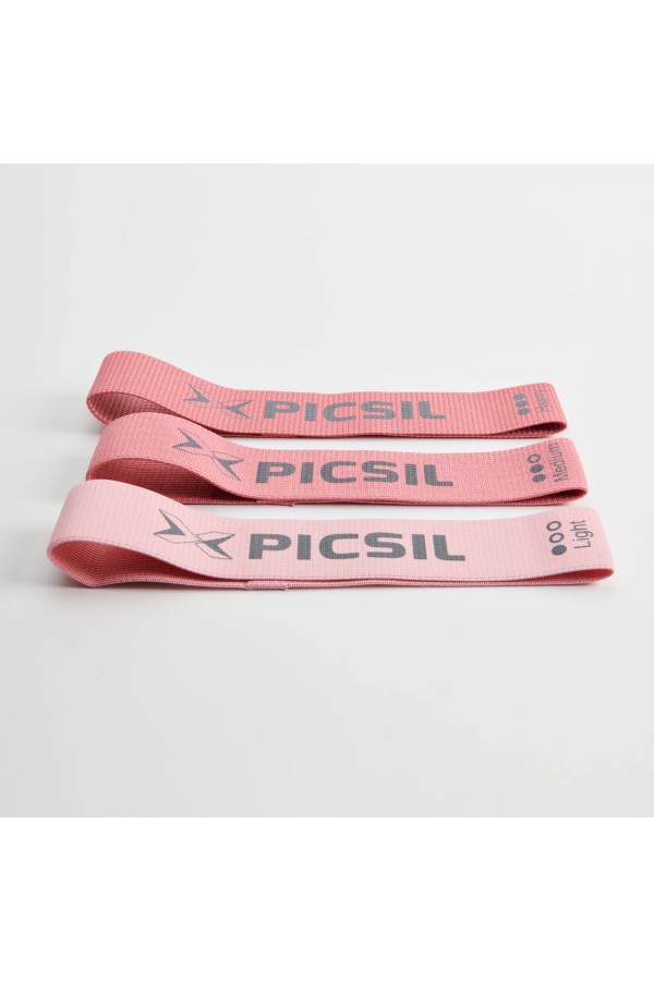 Cloth Resistance bands - PicSil - Pink