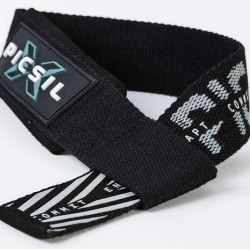 Ленти за ръце за вдигане на тежести 2.0 -Фитили-PicSil Черни