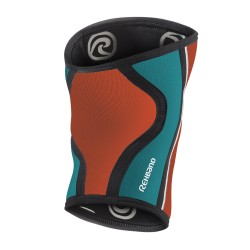 Наколенка REHBAND RX 5mm (1 брой)- Orange/Teal 