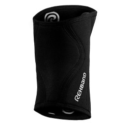Наколенка REHBAND RX 5mm (1 брой)-Black/Silver