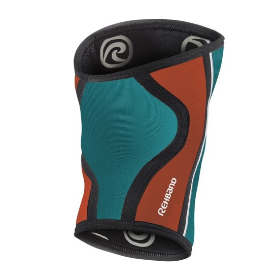 
                                        Наколенка REHBAND RX 5mm (1 брой)- Teal/Orange